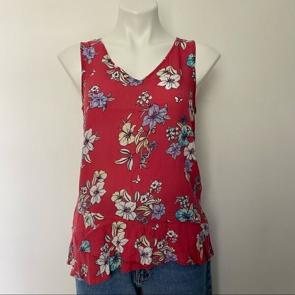 a.n.a Tops - A.N.A. Floral Tank Top 